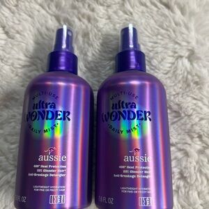 Aussie Ultra Wonder Daily Mist Lightweight 7.6 Ounce (Pack of 2) Purple New